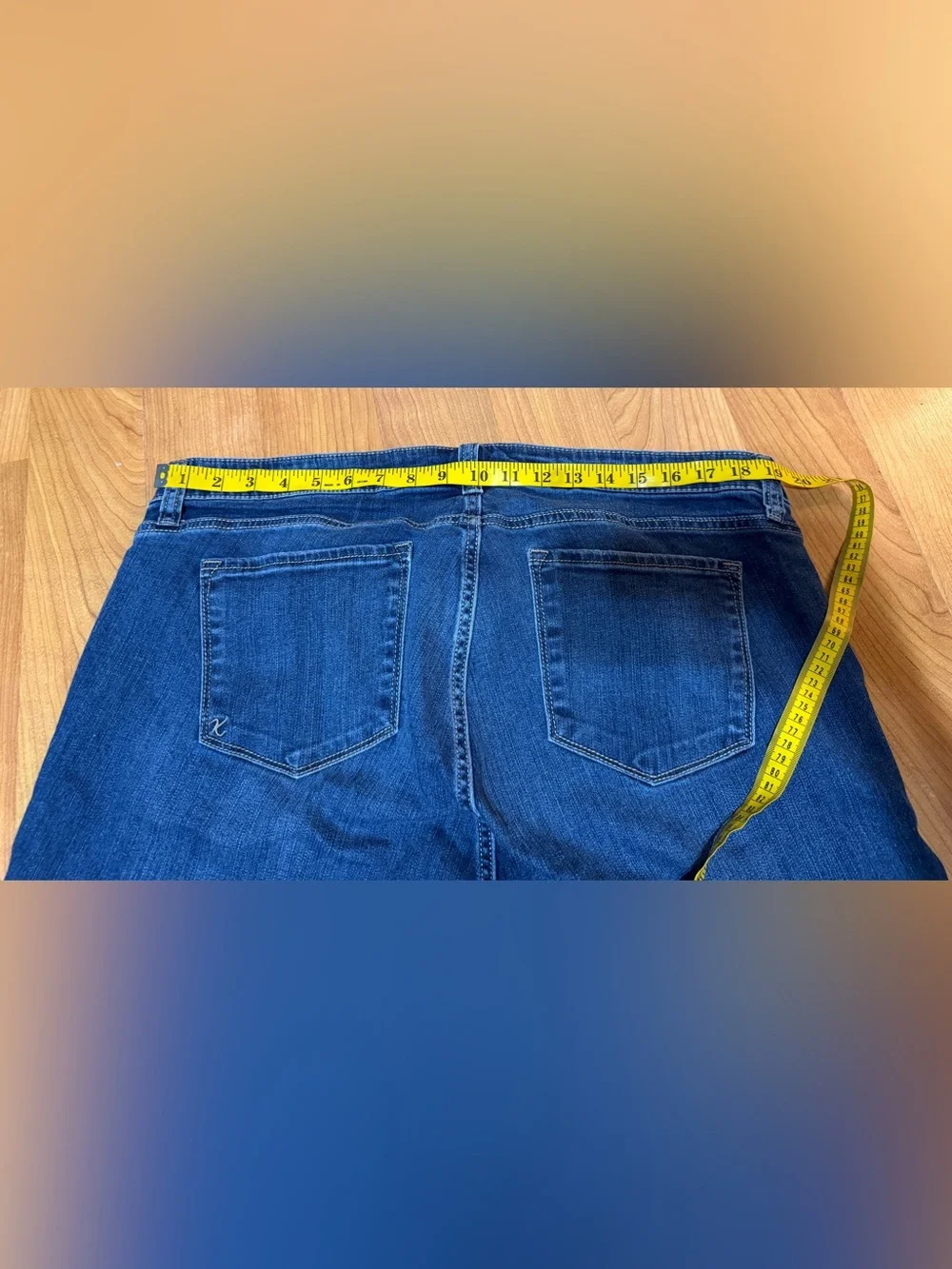 KUT From The Kloth Slouchy Boyfriend Jeans Women's 18W Medium Wash Stretch Denim